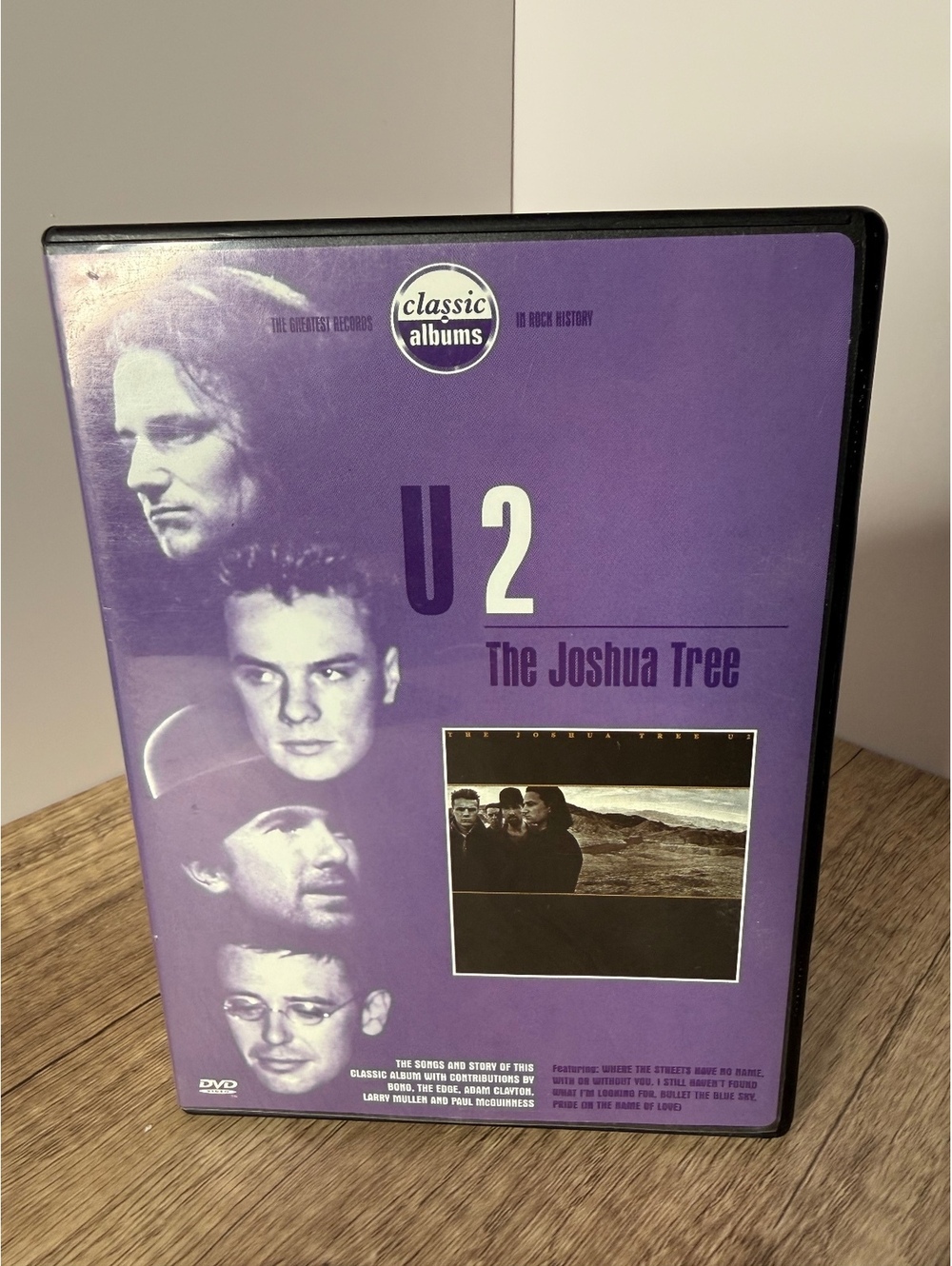 U2 The Joshua Tree Classic Albums DVD Bono The Edge Music Documentary